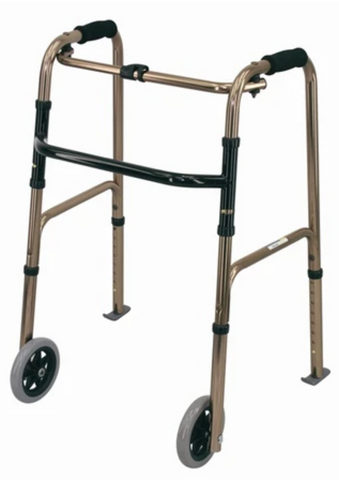 Walking frame with wheels and skis - for sale on the Radius Shop