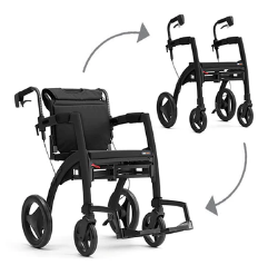 Convertible wheelchair