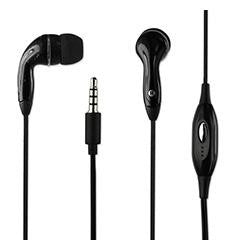 Reiko In-ear Headset Earbuds w/ Microphone Black