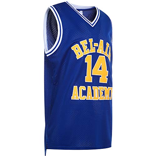 Madbros Will Smith Jersey 14 Bel-Air Academy Basketball Jerseys 25 Carlton Banks Jersey Mens Shirt All