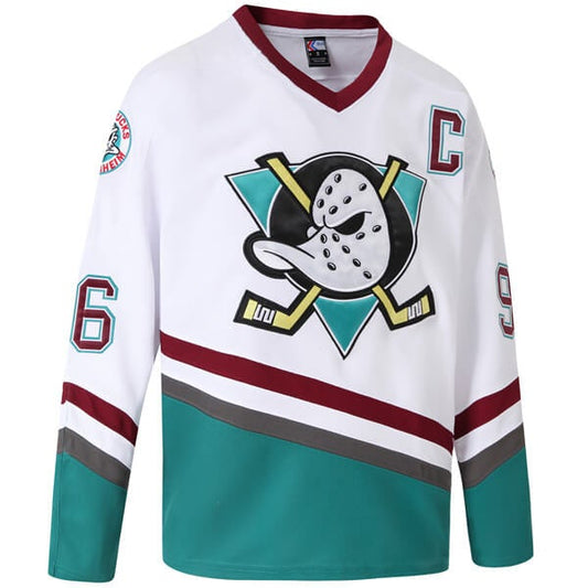 Head Gear - Mighty Ducks Charlie Conway Hockey Jersey Green / S
