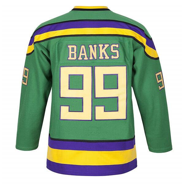 Adam Banks #99 Mighty Ducks Hockey 