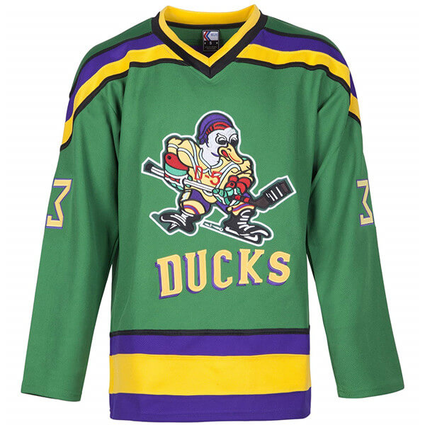 authentic mighty ducks movie jersey