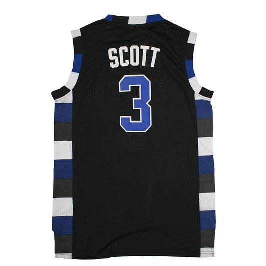 DIANRUO Stitched Basketball Jersey 23 Nathan Scott 3 Lucas Scott One Tree Hill Jersey Ravens Movie Jerseys