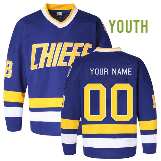 Charleston Chiefs Hanson Brothers Slapshot Hockey Jersey – The