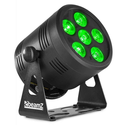BeamZ BBP94 – Foco PAR LED con bateria 4x 10W 6 EN 1 – dBS