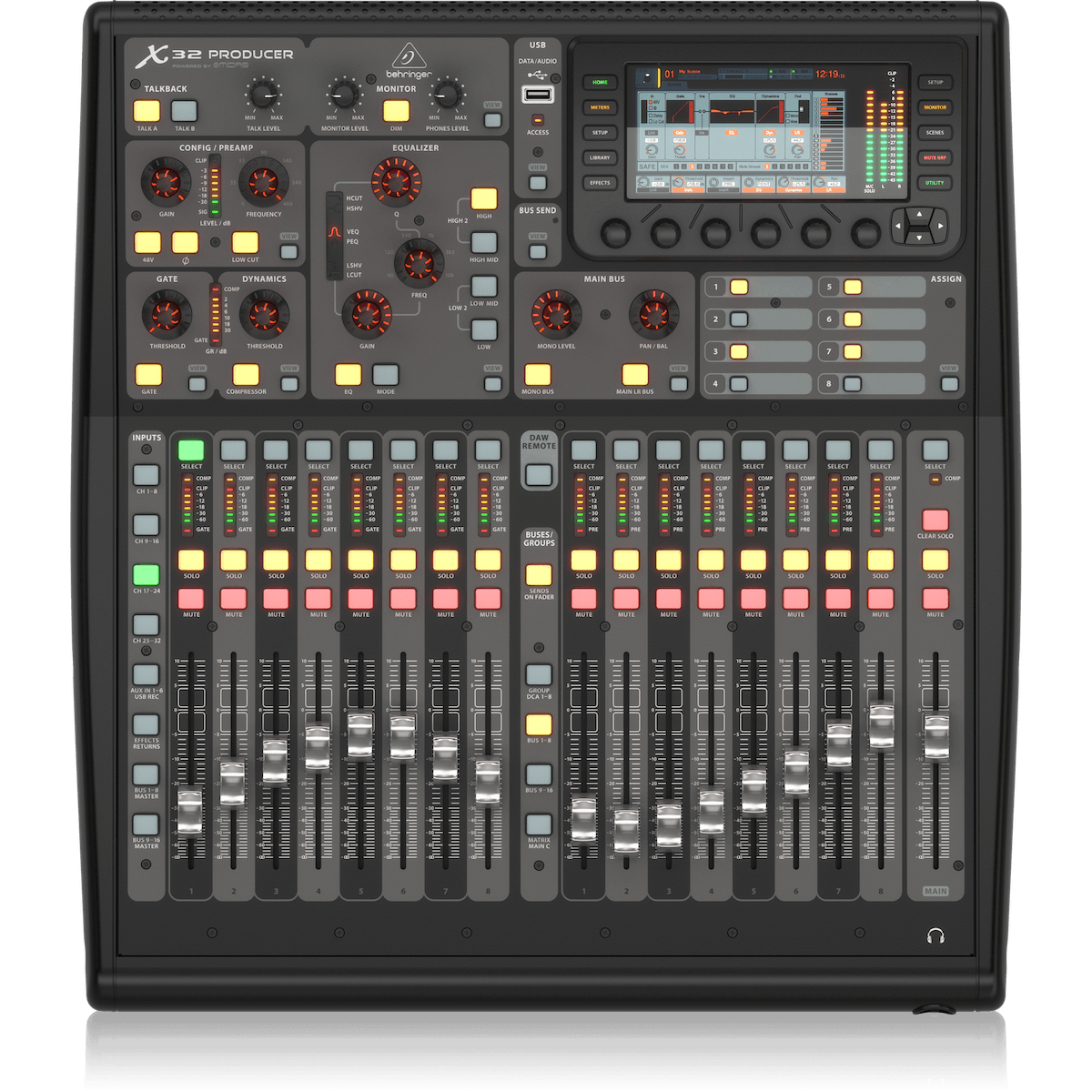 android app for behringer x32 digital mixer