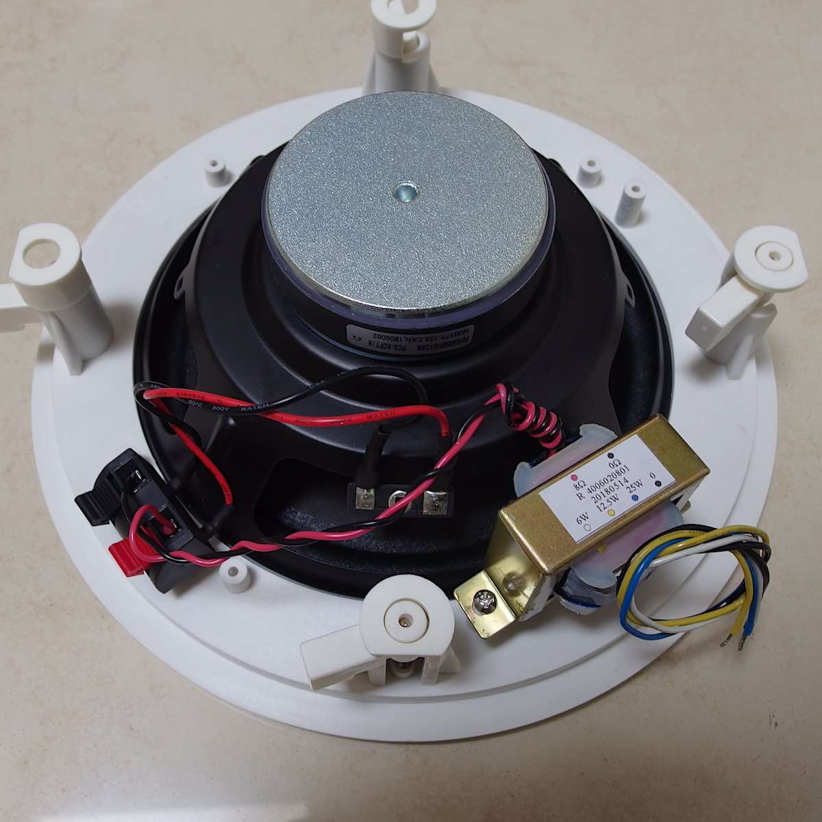 P Audio Pcs 8cft 8 Inch Coaxial Ceiling Speaker Runout Special 99 Per Pair