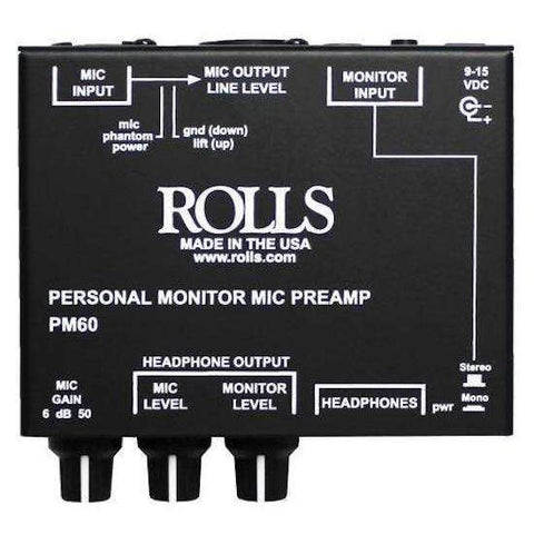 Rolls PM351 3 Channel Personal Monitor System - Cannon Sound And Light