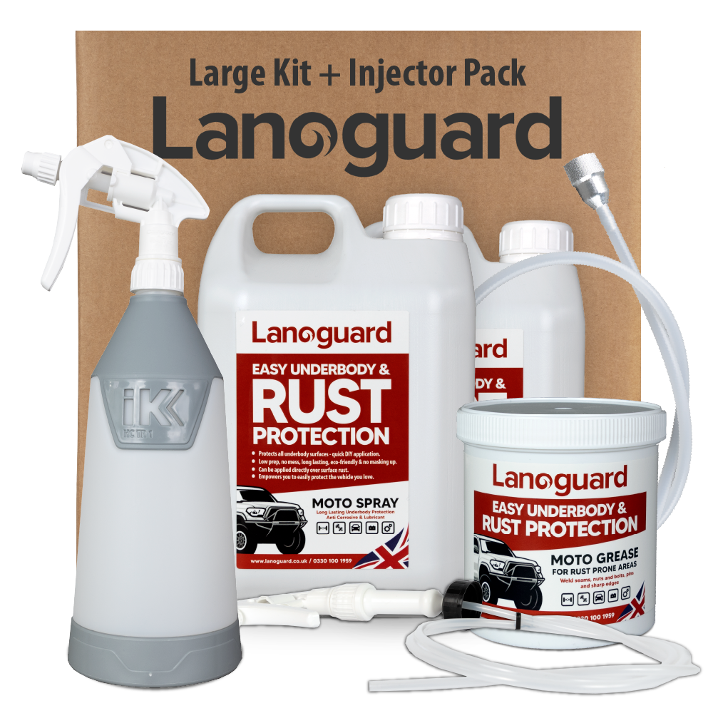 Lanoguard Large Kit For Car Rust Prevention