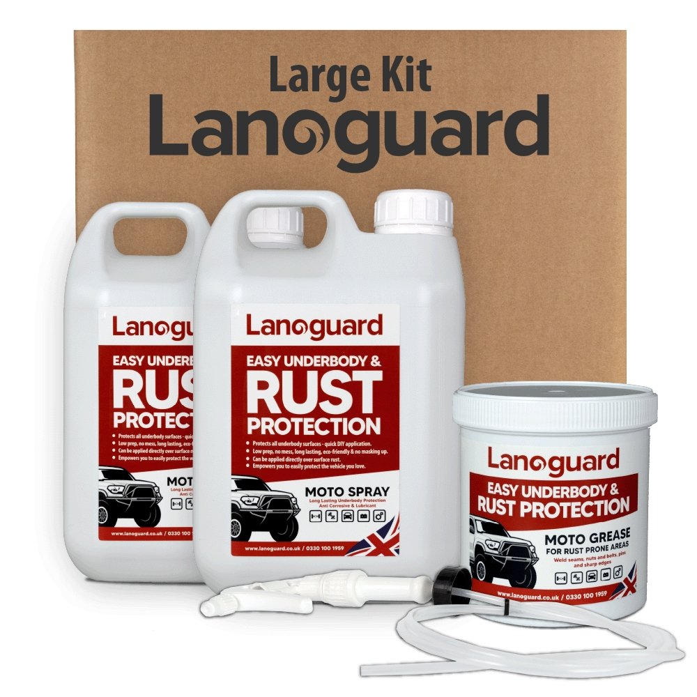 Lanoguard Large Kit For Car Rust Prevention