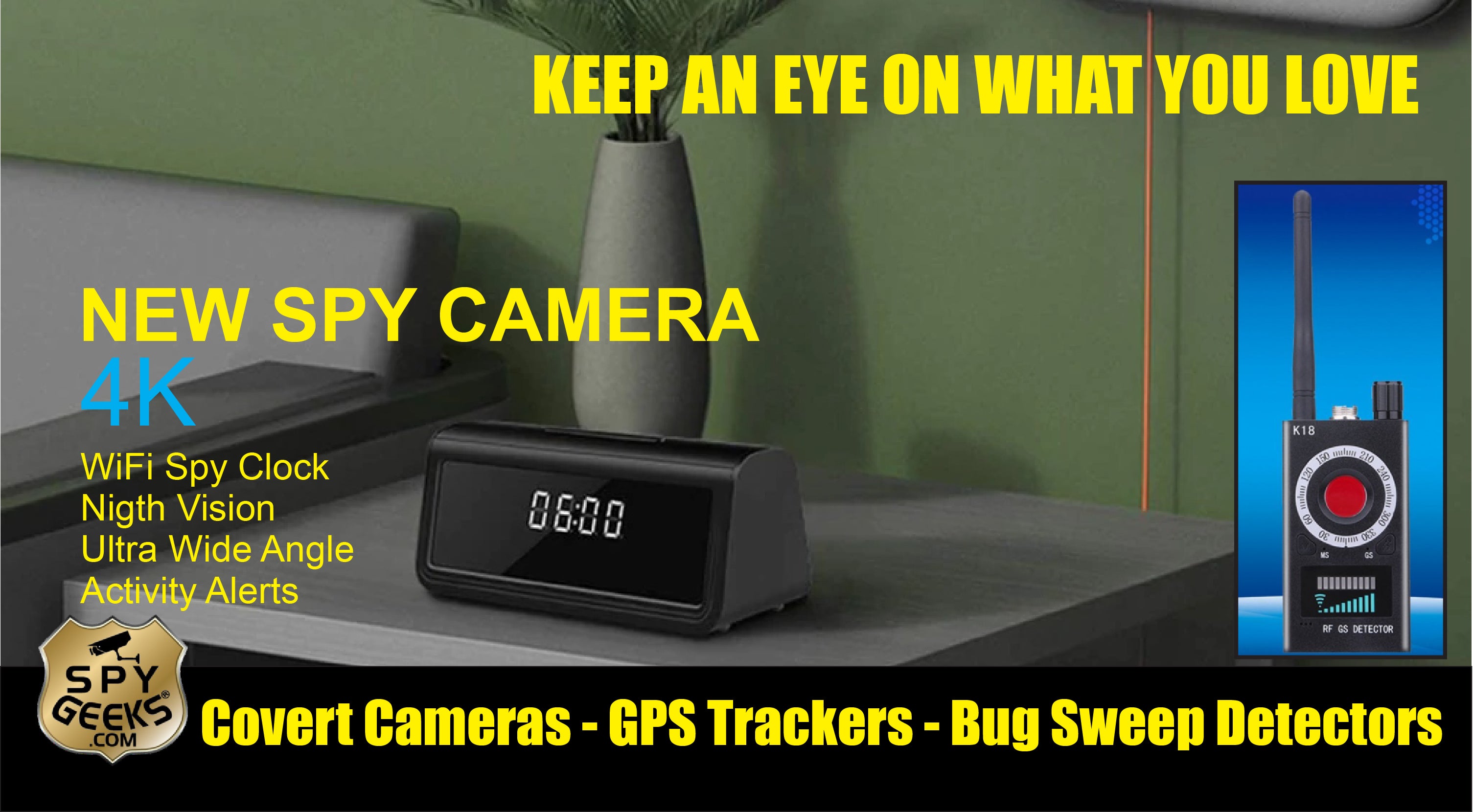 Surveillance Cameras and Spy Equipment and Installation