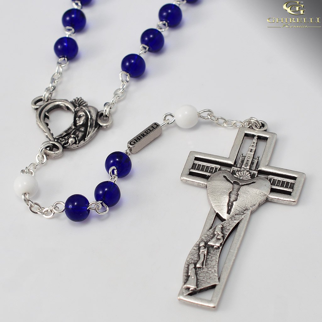 Fatima silver plated Rosary – Ghirelli Rosaries