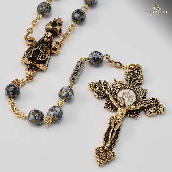 Fatima gold plated Rosary – Ghirelli Rosaries
