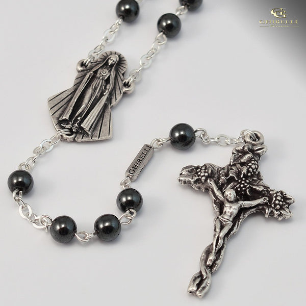 Fatima silver plated Rosary – Ghirelli Rosaries