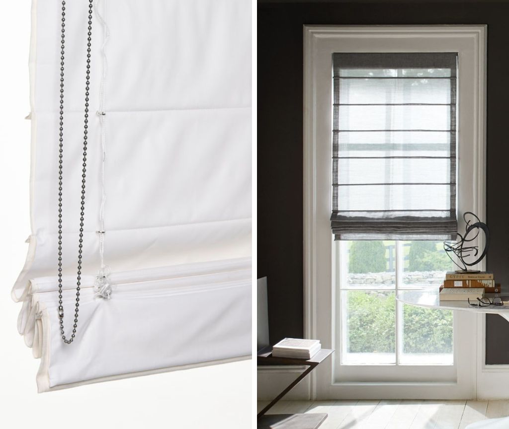 The Artistry of Aventura Roman Shades