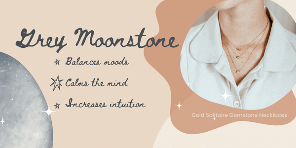 Moonstone Gemstone Necklace