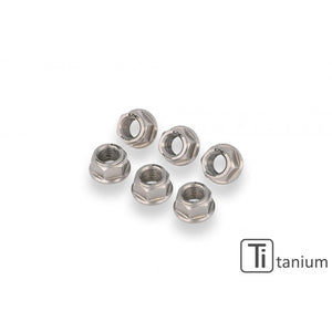 DA387X - CNC Racing Titanium Sprocket Nuts for Ducati, KTM, and Kawasaki (set of 6) - M10x1.25 - Ducati Omaha
