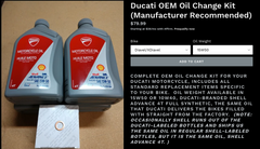 Ducati OEM Oil Change Kit
