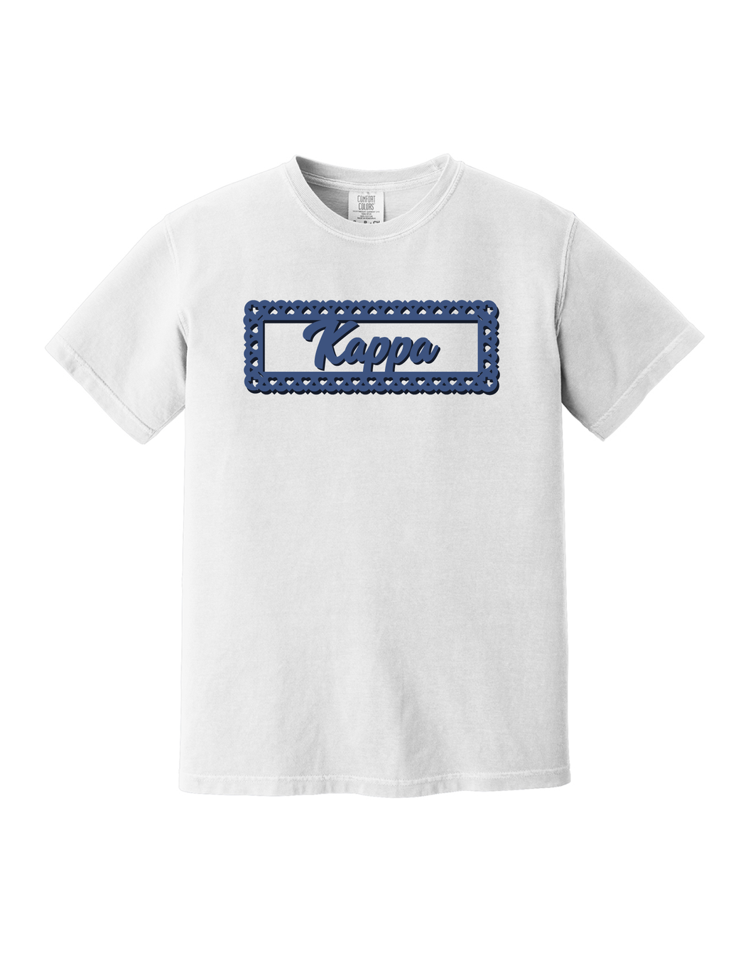 Ongrijpbaar Verrijking Triviaal Cute Border Design- Kappa Kappa Gamma short sleeve Tee – Brown Bag Etc