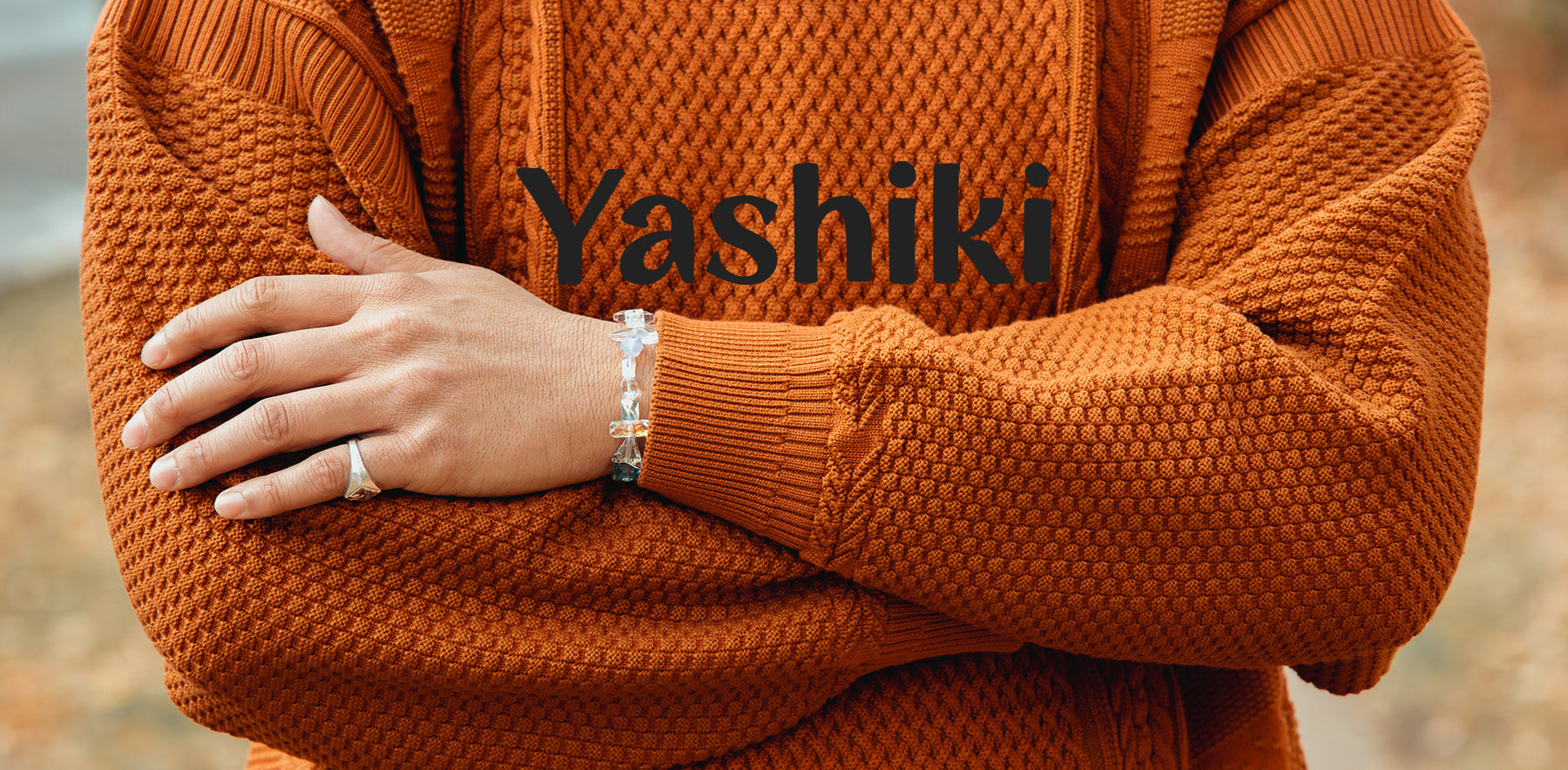 YASHIKI exclusive itezora Big MA-1 knit トップス ニット/セーター