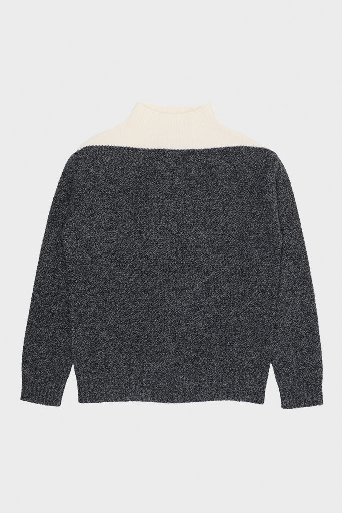 Marni Dishevelled Cotton Sweater | Stone White | Canoe Club 46