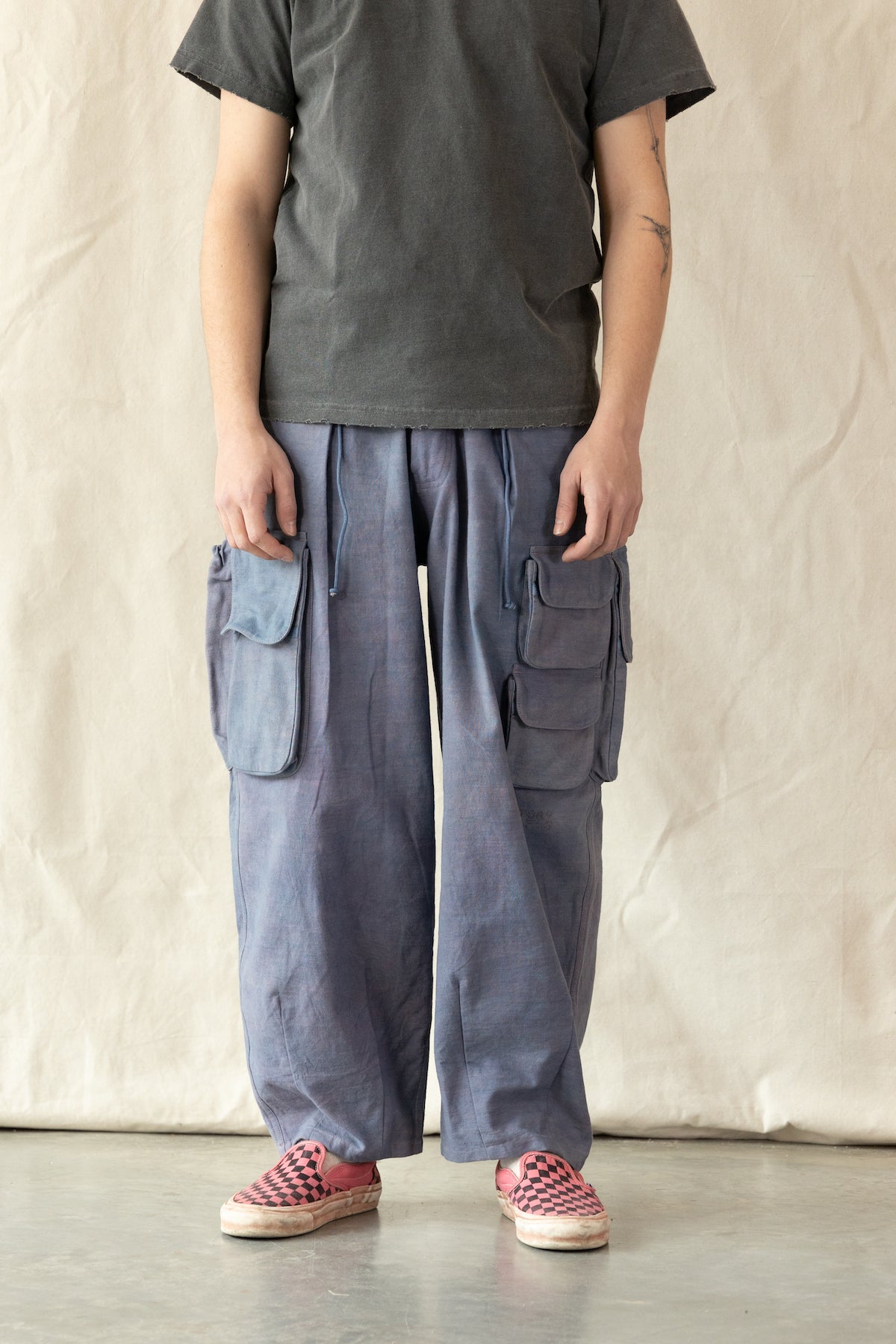 story mfg. Paco Drawstring Pant Purple smcint.com