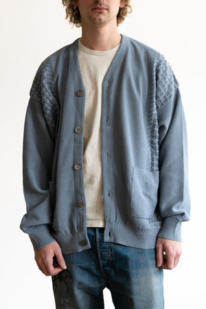 Yashiki Unabara Cardigan | P-Blue | Canoe Club