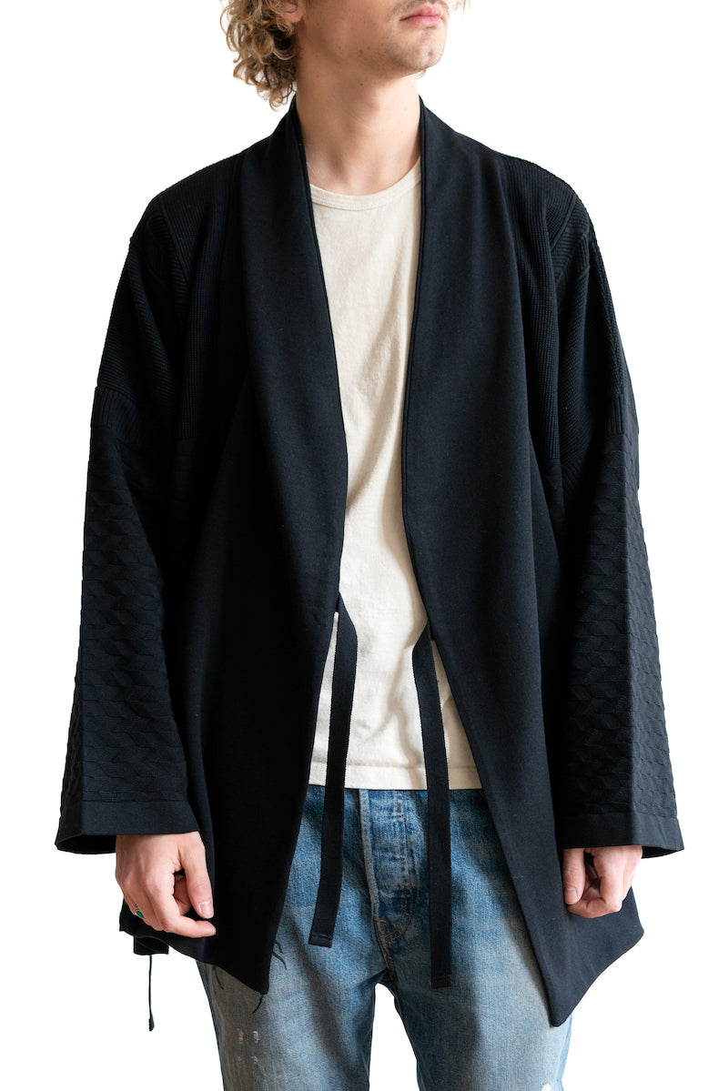 Yashiki Namiaya Samue Jacket | Black | Canoe Club