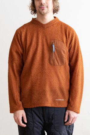 And Wander Alpha Direct Pullover | Brown | Canoe Club
