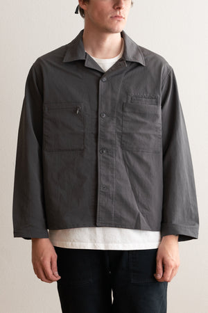 Nanamica ALPHADRY Shirt Jacket | Gray | Canoe Club