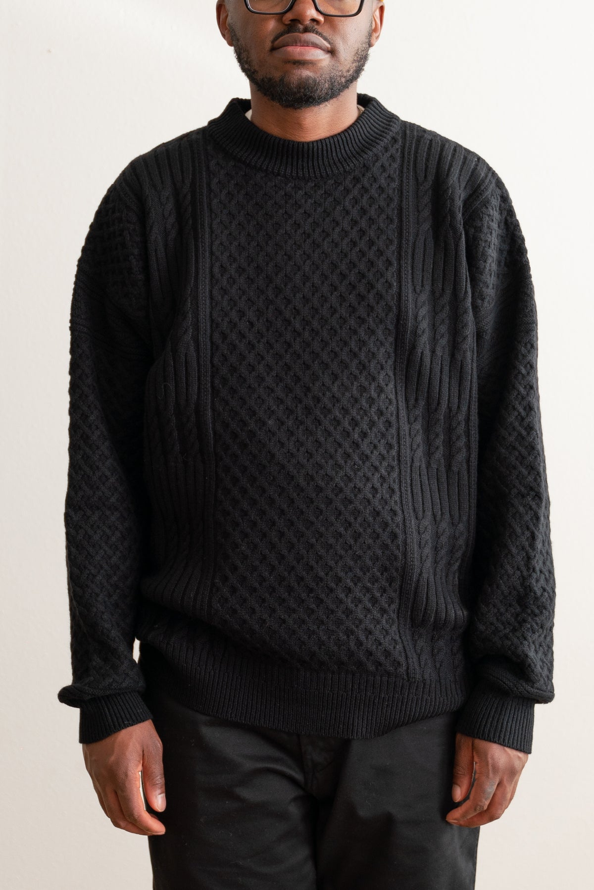 yashiki 21SS Ryurei Knit(BLACK) - ニット