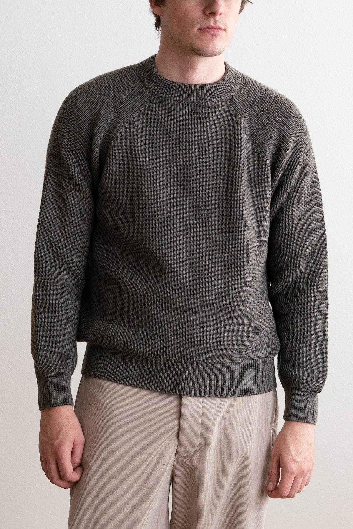 Arpenteur Plano Sweater | Warm Grey | Canoe Club