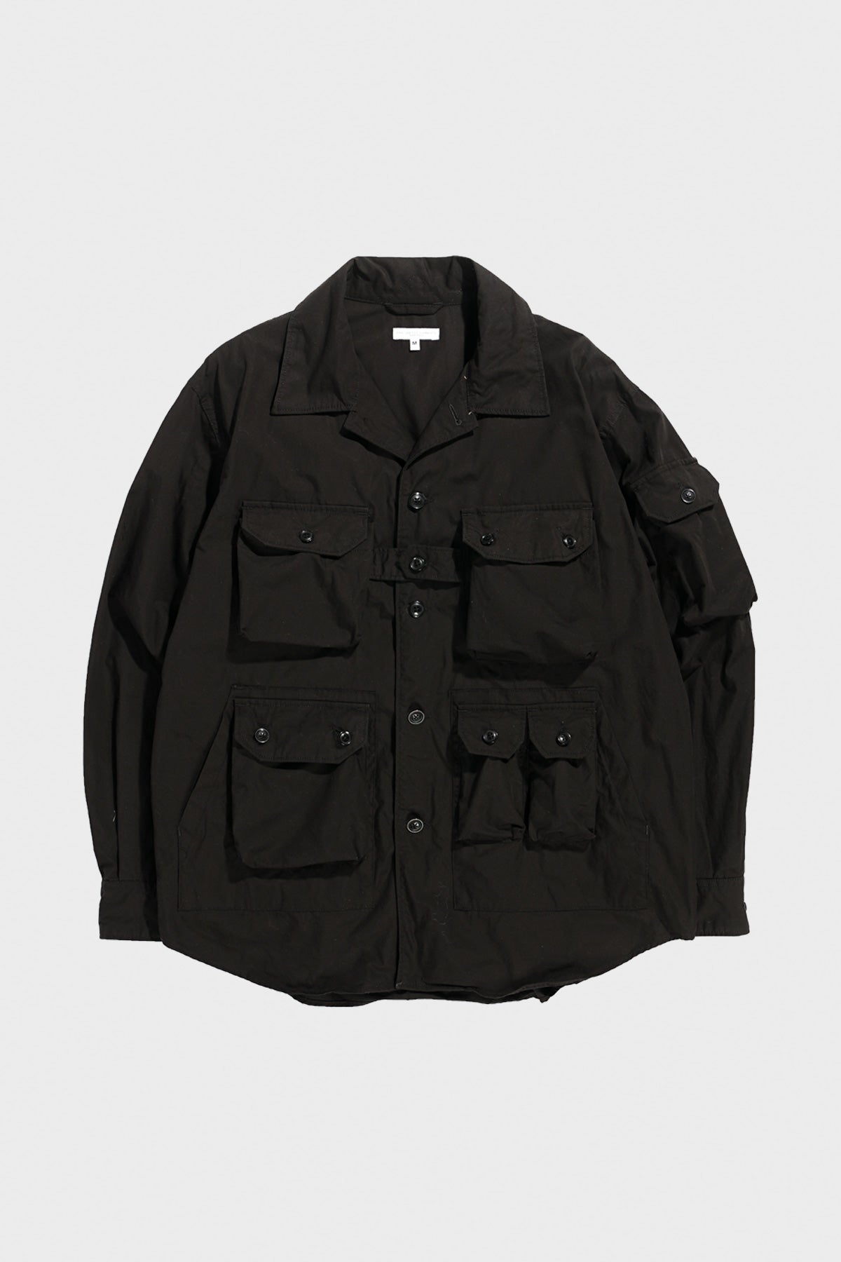 Engineered Garments Explorer Shirt Jacket | Black Cotton Duracloth