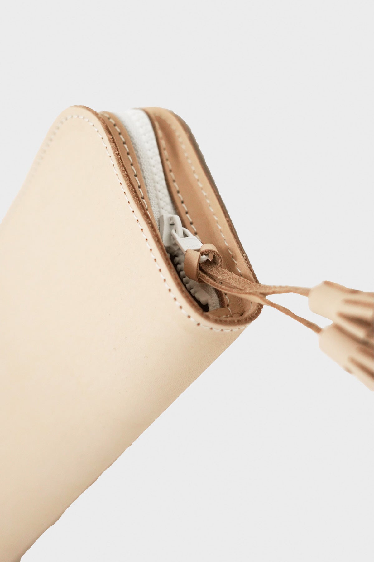 Hender Scheme Zip Pen Case | Natural/White | Canoe Club