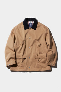 J. Press Dry Washer Twill Hunting Coverall | Beige | Canoe Club