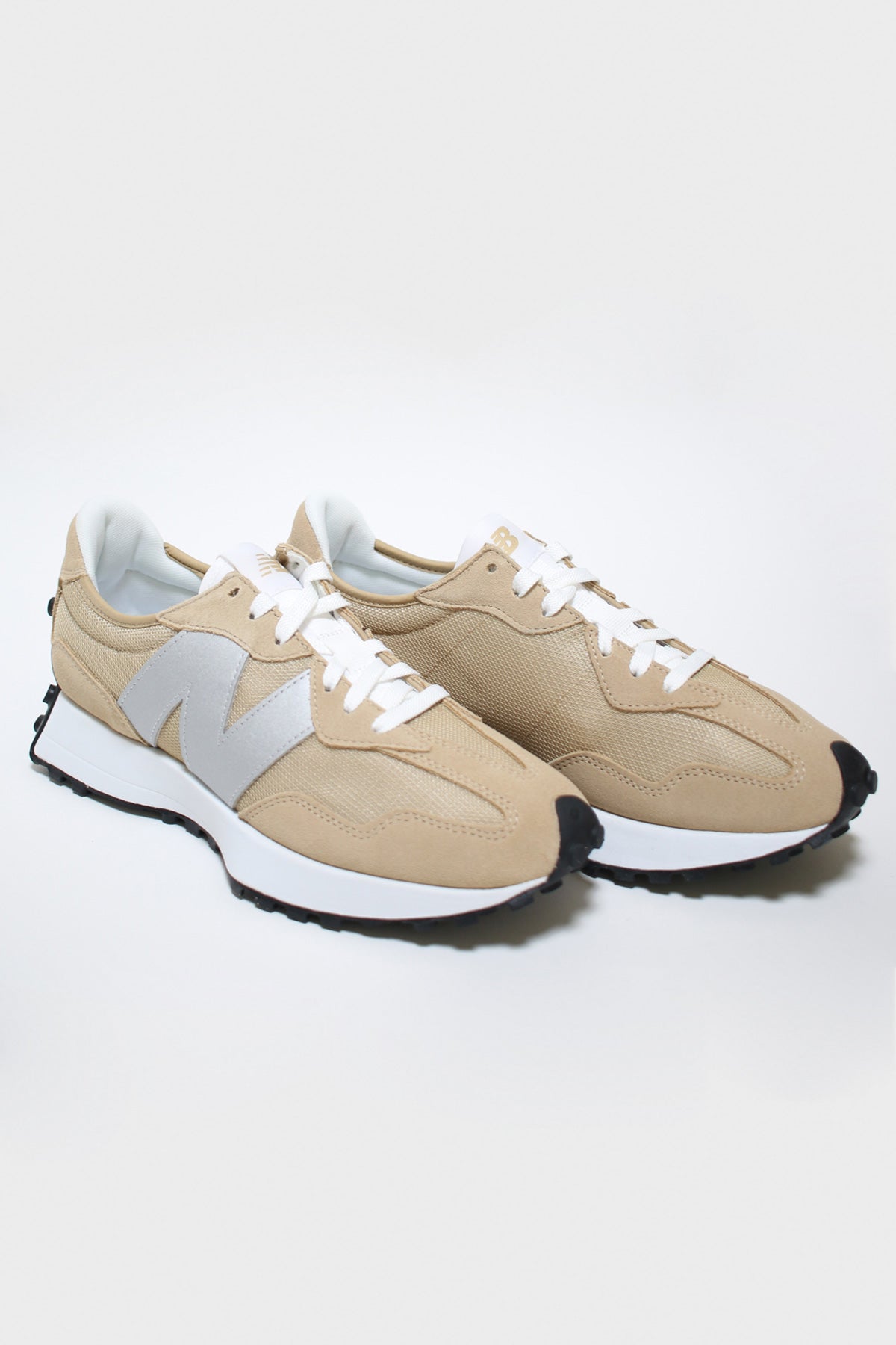 new balance 327 beige silver