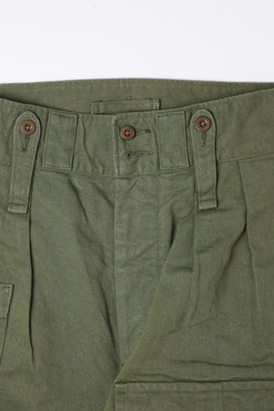 Nigel Cabourn British Army Pants | Vintage Twill | Green | Canoe Club