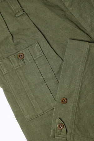 Nigel Cabourn British Army Pants | Vintage Twill | Green | Canoe Club