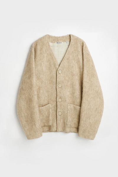 Our Legacy Cardigan | Antique White Mohair | Canoe Club