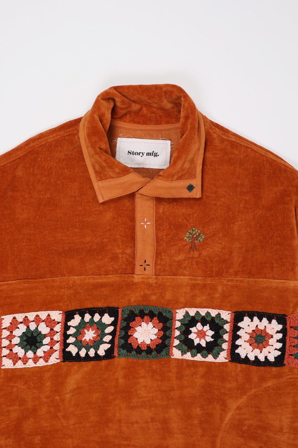 Story Mfg. Polite Pullover | Madder Orange | Canoe Club