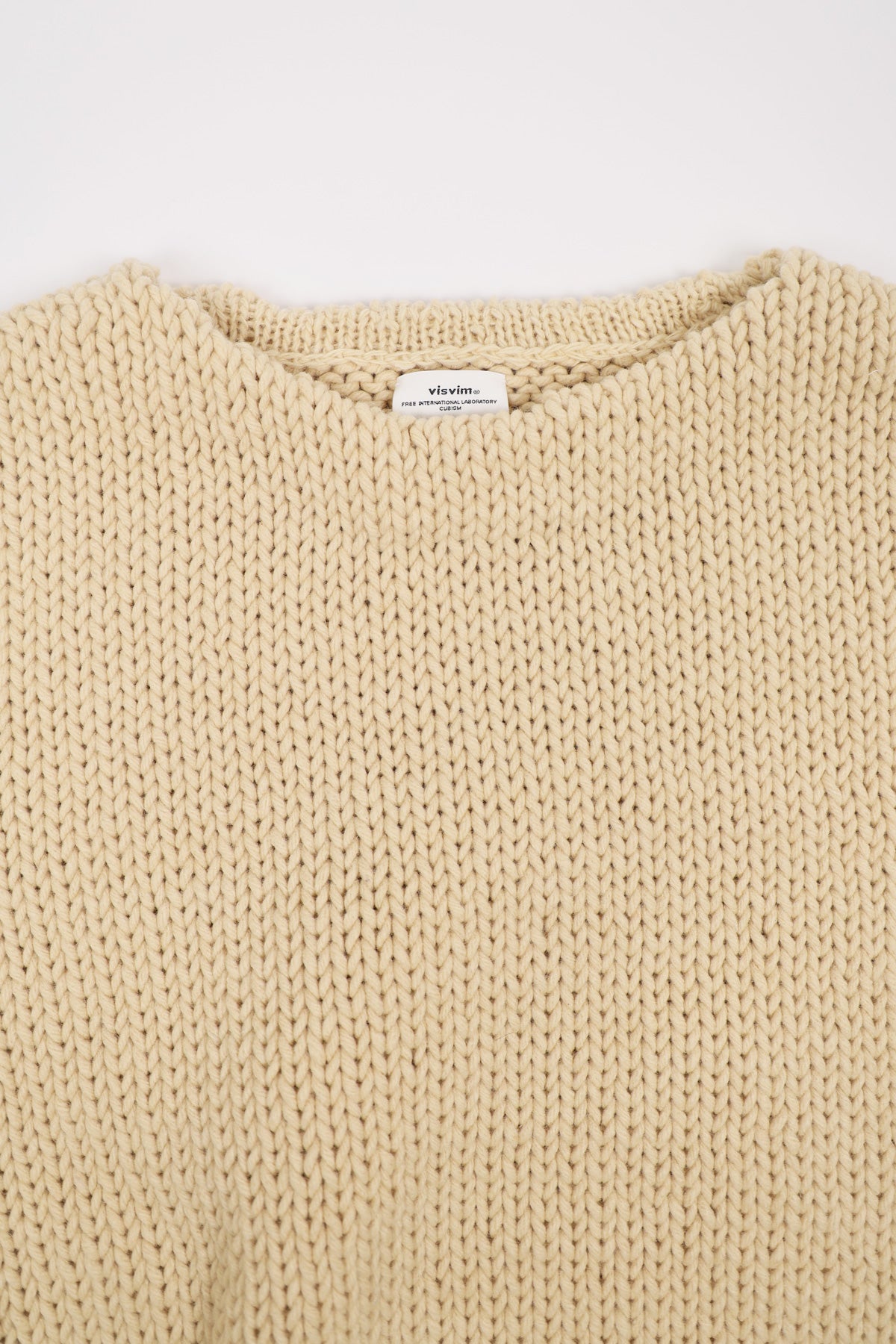 22aw visvim AMPLUS BOATNECK HAND-KNIT-