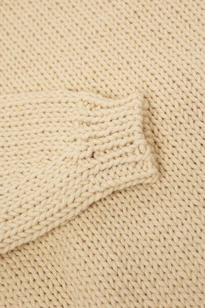 Visvim Amplus Boatneck Hand-Knit | Ivory | Canoe Club