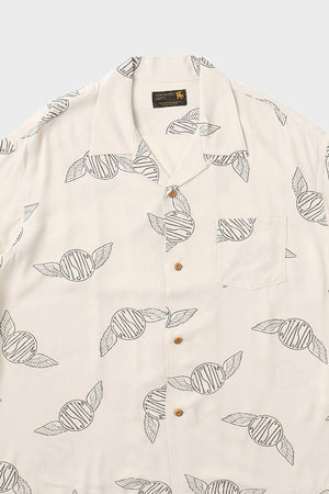 Visvim CONTRARY DEPT Wallis Shirt S/S | Ivory | Canoe Club