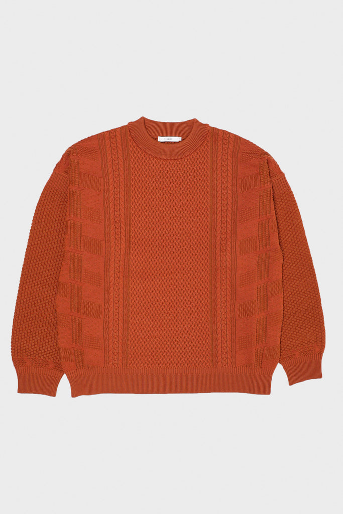 YASHIKI【19AW】Arare Knit(BROWN)