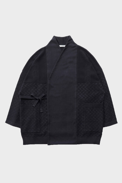 Yashiki Namiaya Samue Jacket | Black | Canoe Club