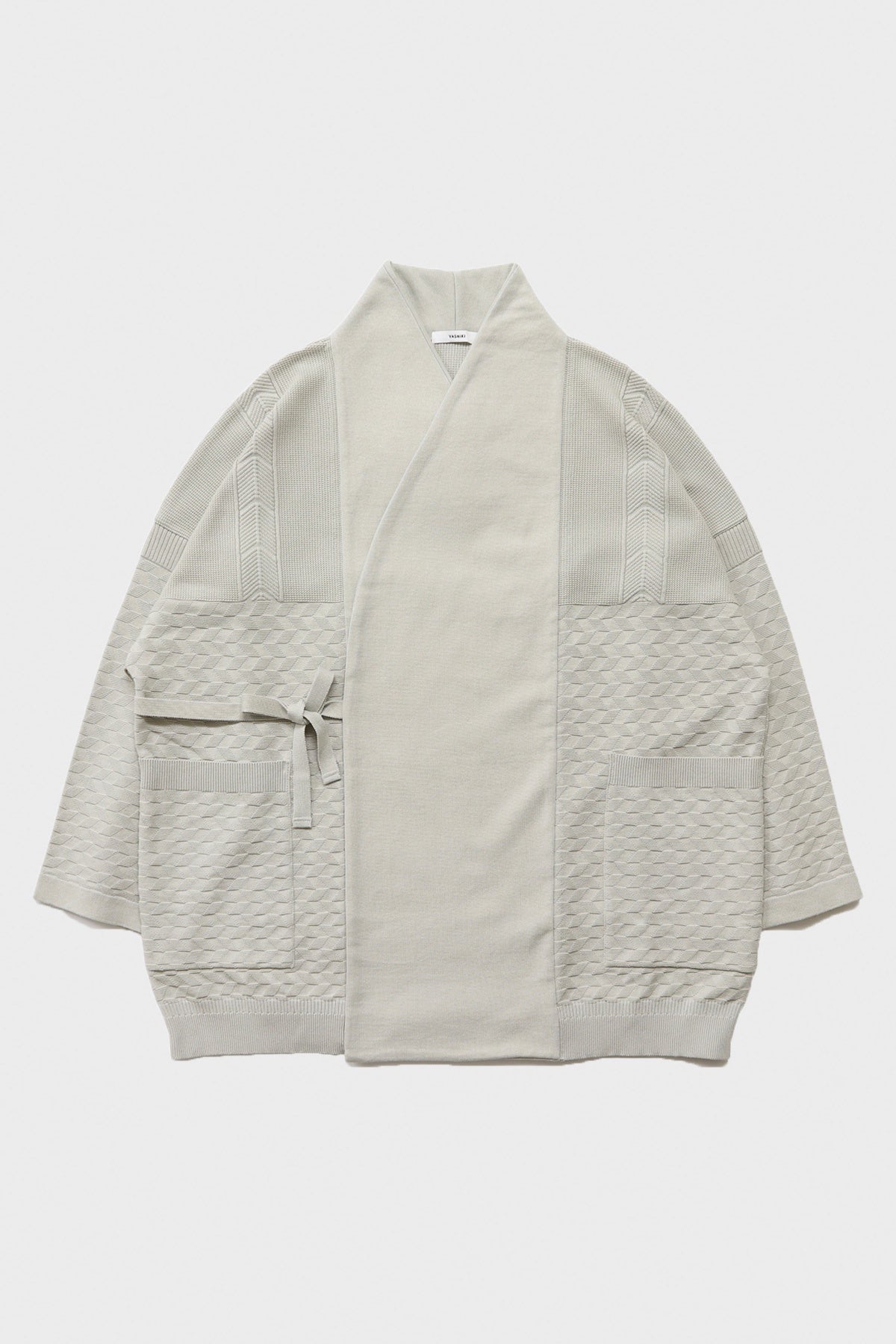 yashiki Namiaya Samue Jacket(PEARL GRAY) - カーディガン