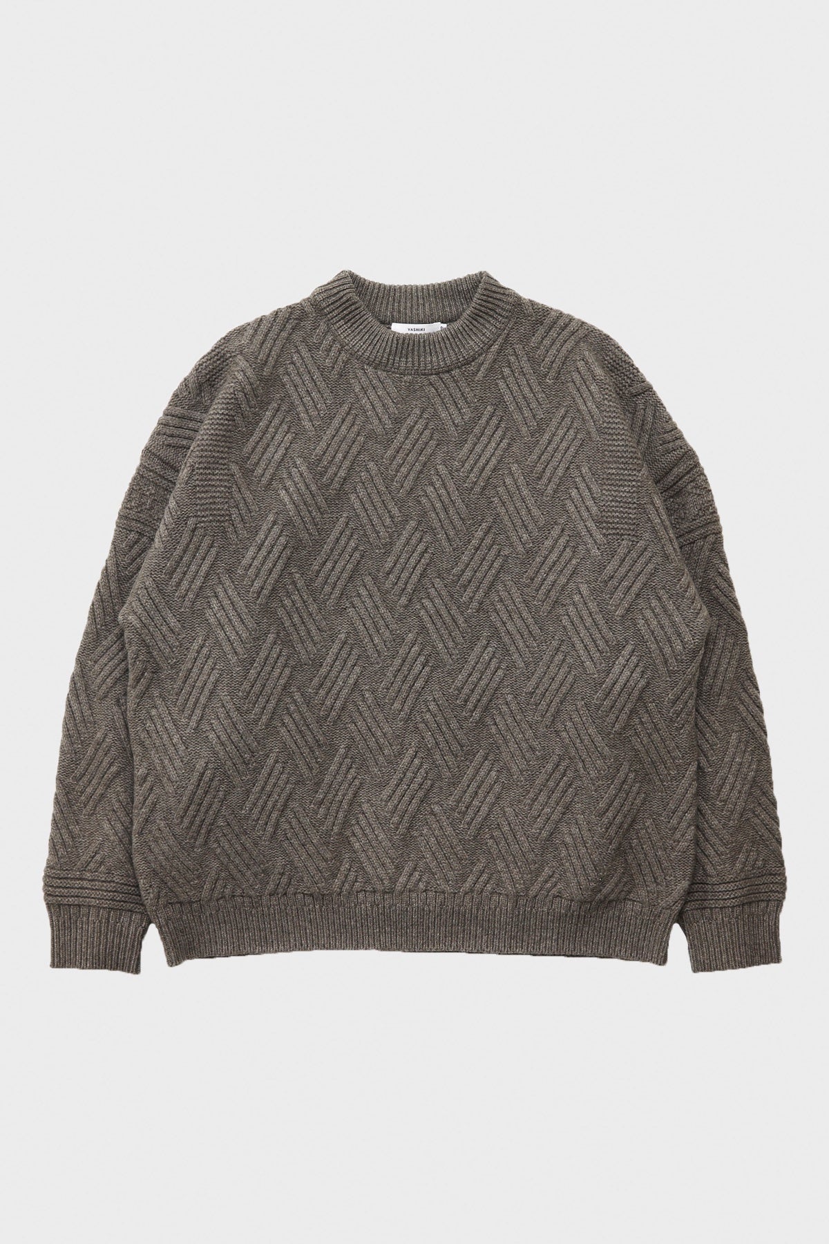 YASHIKI【21AW】Ochiba Knit(BROWN) （未使用） camping.com