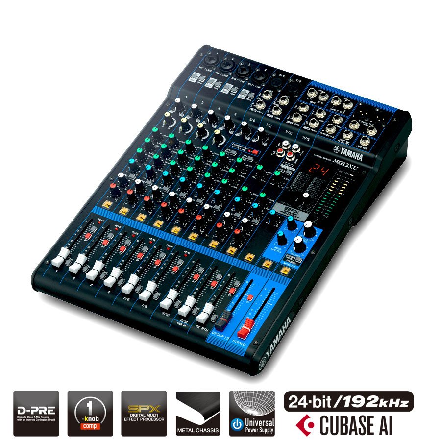 mixer to audio interface