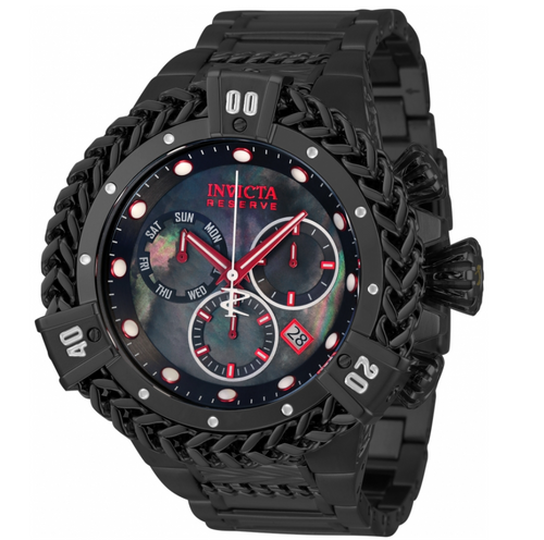 NEW Invicta 56MM BOLT HERCULES RESERVE SWISS MOVT Black Dial Chrono Strap  Watch – La Gloria Reserva Forestal